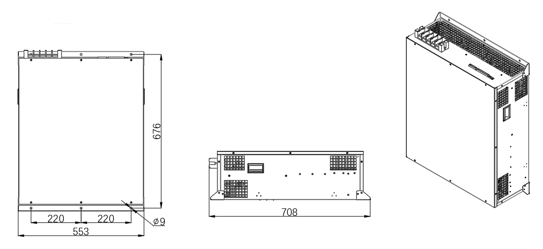 Apf 200 A壁挂式安装尺寸