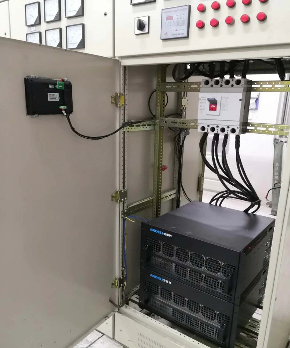 安装设备现场图