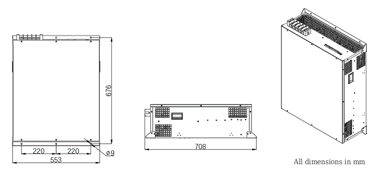 Adl Svg 150 Kvar壁挂式安装尺寸