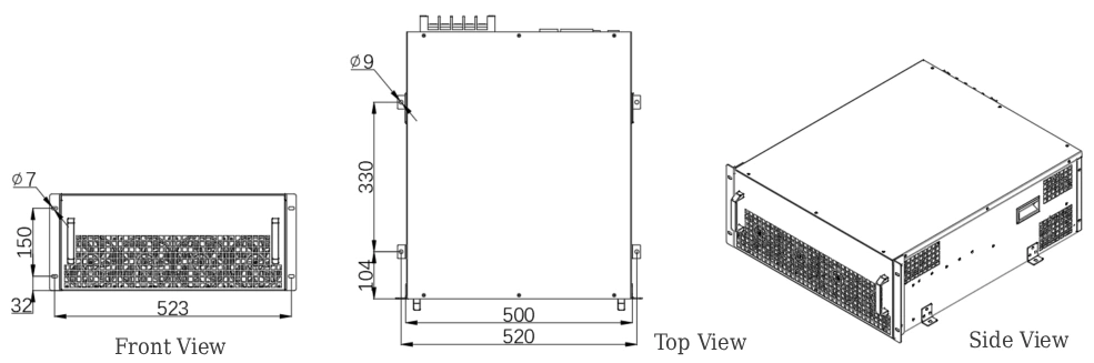 Adl Svg 100 Kvar 75 Kvar抽屉式安装尺寸