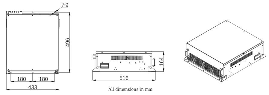 Adl Svg 50 Kvar壁挂式安装尺寸