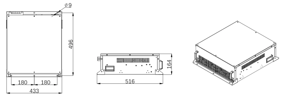 Apf 75 A壁挂式安装尺寸